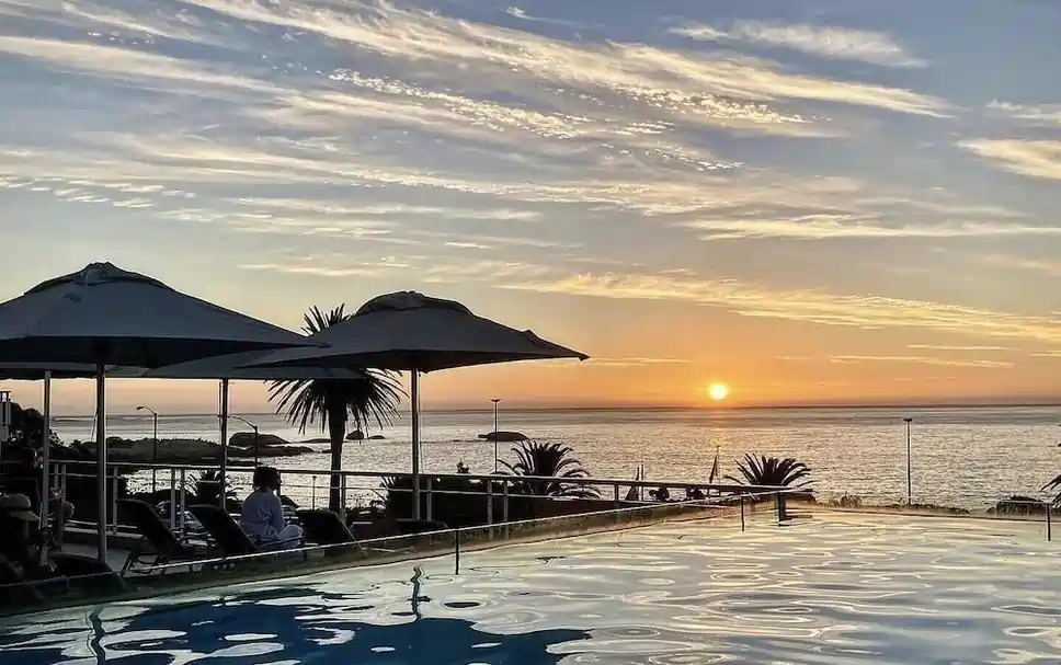 Enjoy spectacular sunset views from South Beach Boutique Hotel in Camps Bay